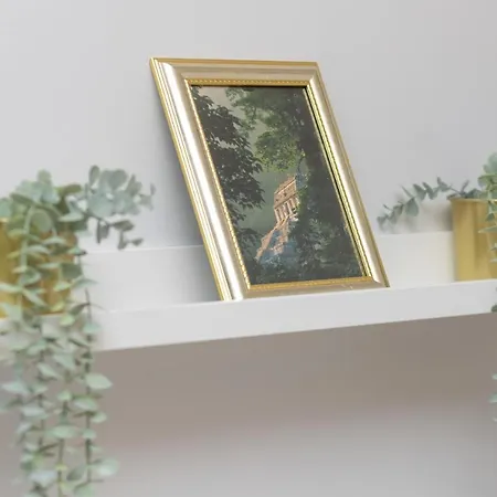 Apartment Gold & Blue Cozy In By Renters